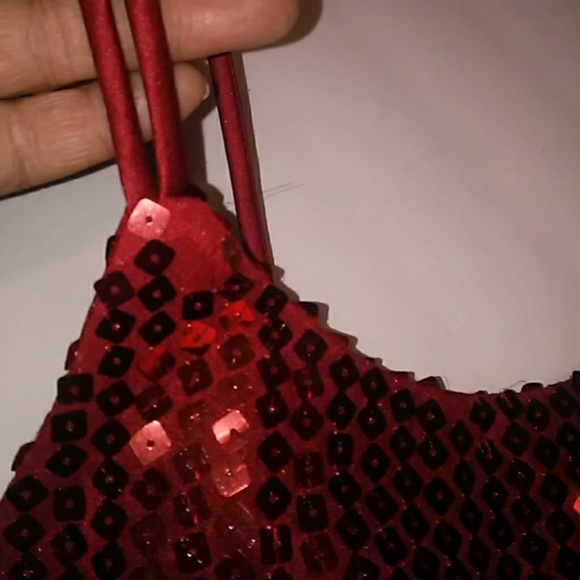 NWT Women's Sequined Halter Evening Dress - Picture 7 of 8